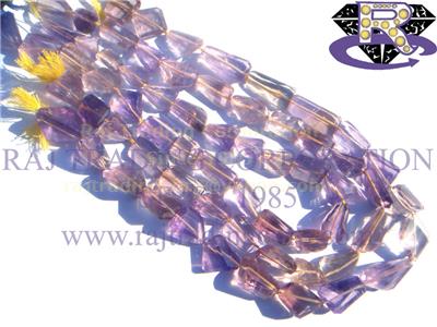 Ametrine Faceted Nuggets (Quality B)