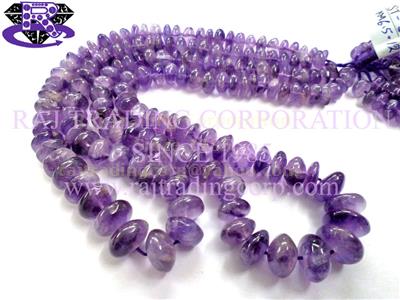 Amethyst (African) Smooth Roundel (Quality C)